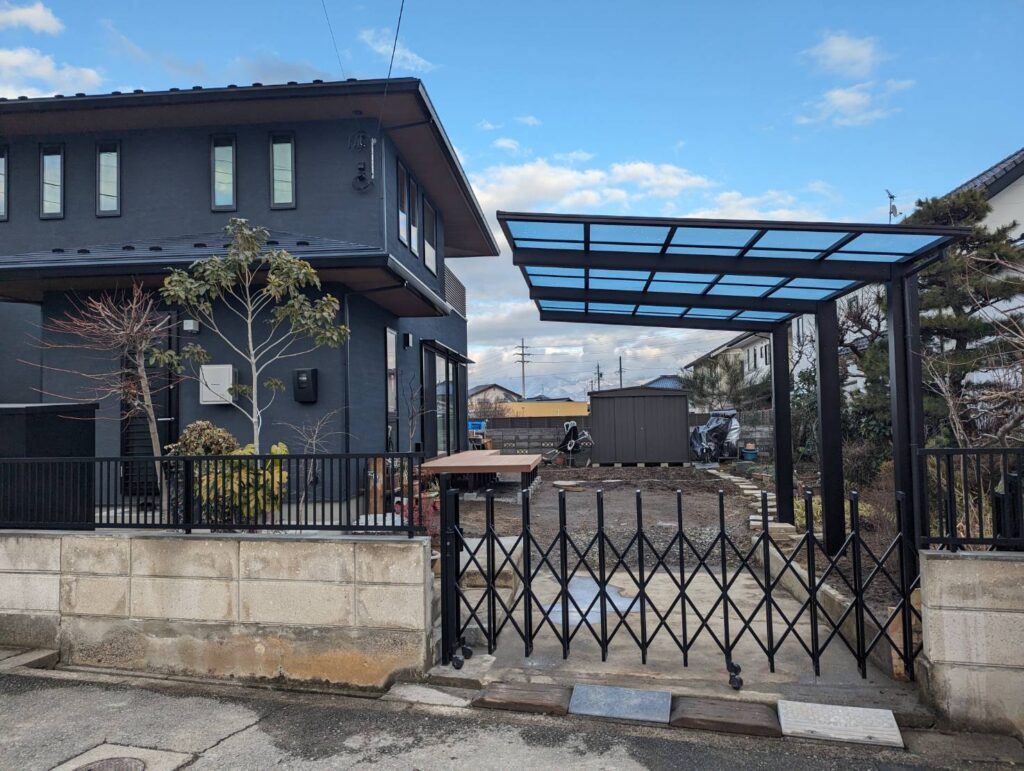 暮らしを重視したエクステリア